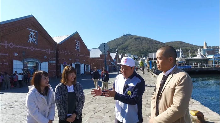 三秋里歩、門脇佳奈子、タカアンドトシ/「おもてなしグルメ旅」北海道タカトシ編(第3話)より