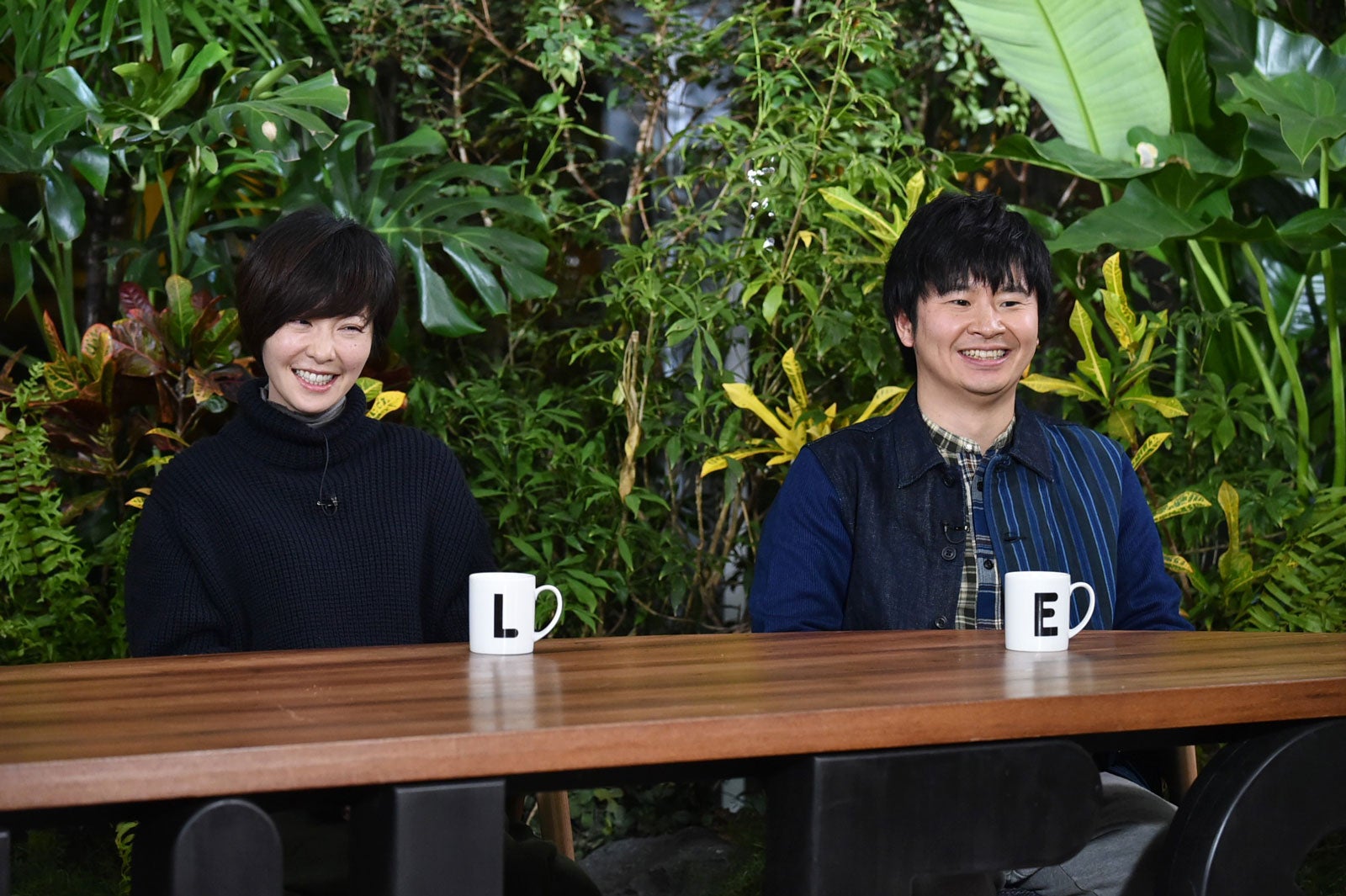 本谷有希子、若林正恭（画像提供：関西テレビ）