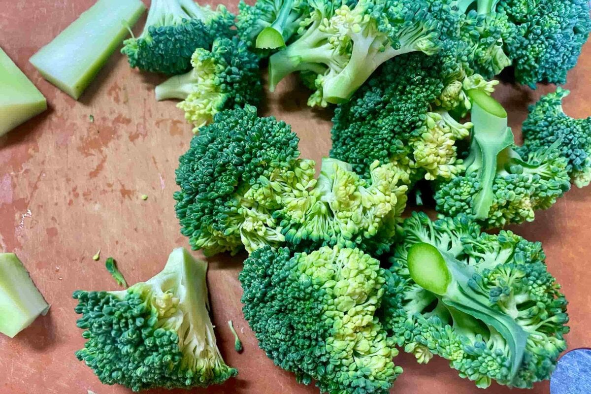 ブロッコリーのペペロン風