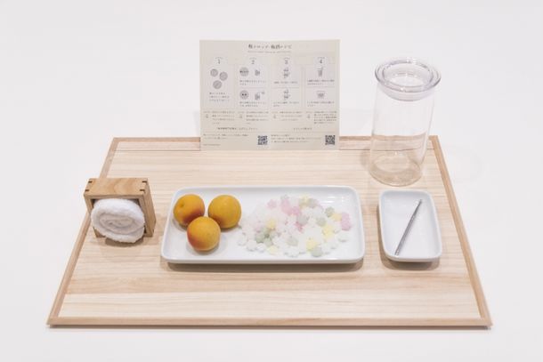 蝶矢梅キット（店内手作り体験 or キットお持ち帰り）／画像提供：チョーヤ梅酒