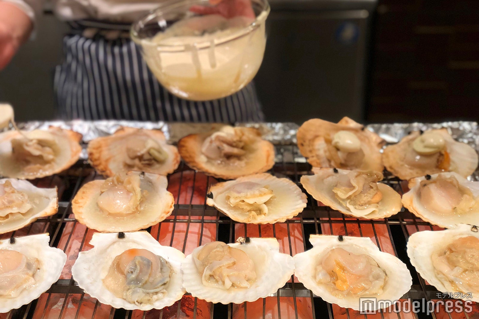 帆立のクリームソース焼き（C）モデルプレス