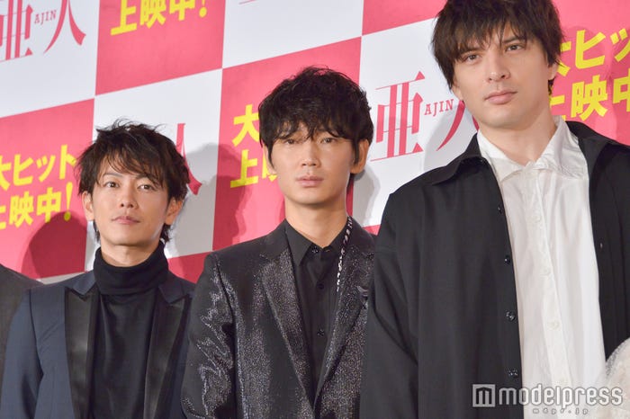 佐藤健・綾野剛・城田優 (C)モデルプレス