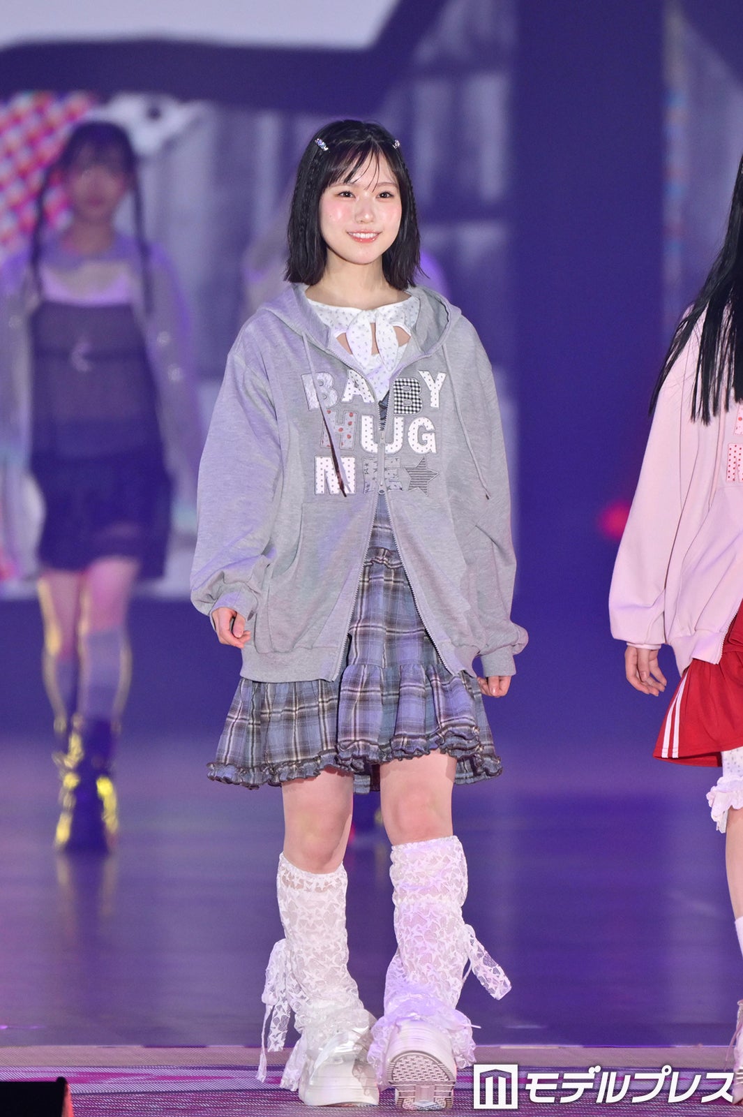 乃木坂46増田三莉音、大型ファッションイベント初登場でランウェイデビュー 梶原叶渚とペアで仲睦まじいポーズ【ガルアワ2026A/W】