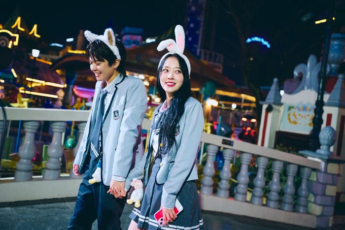 百瀬拓実、堀未央奈/「私たち結婚しました 5」(C)AbemaTV, Inc.