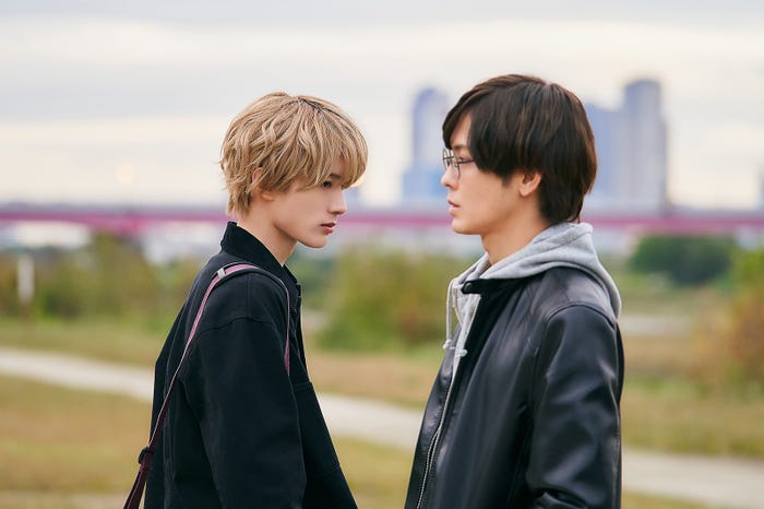 山中柔太朗、猪塚健太 「飴色パラドックス」第6話より(C)「飴色パラドックス」製作委員会・MBS
