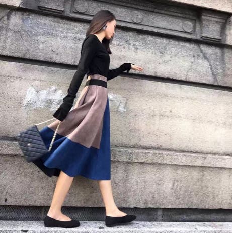 切替パーツサーキュラースカート/jully