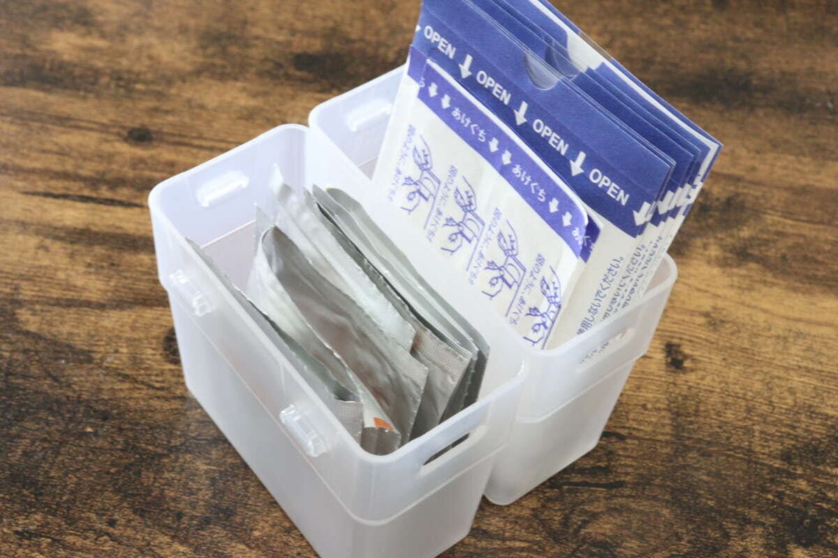 セリアのこまごま整理カップM