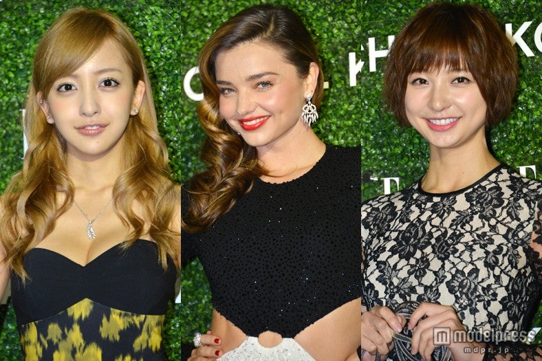 ミランダ・カー、篠田麻里子、板野友美ら豪華セレブリティが華やかドレスで集結＜写真特集＞