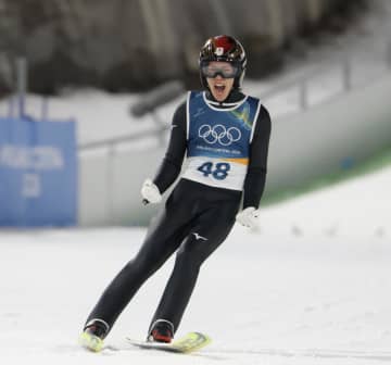 二階堂蓮が異例の同点銅メダル！ビッグジャンプ連発で雄たけび 初出場で快挙