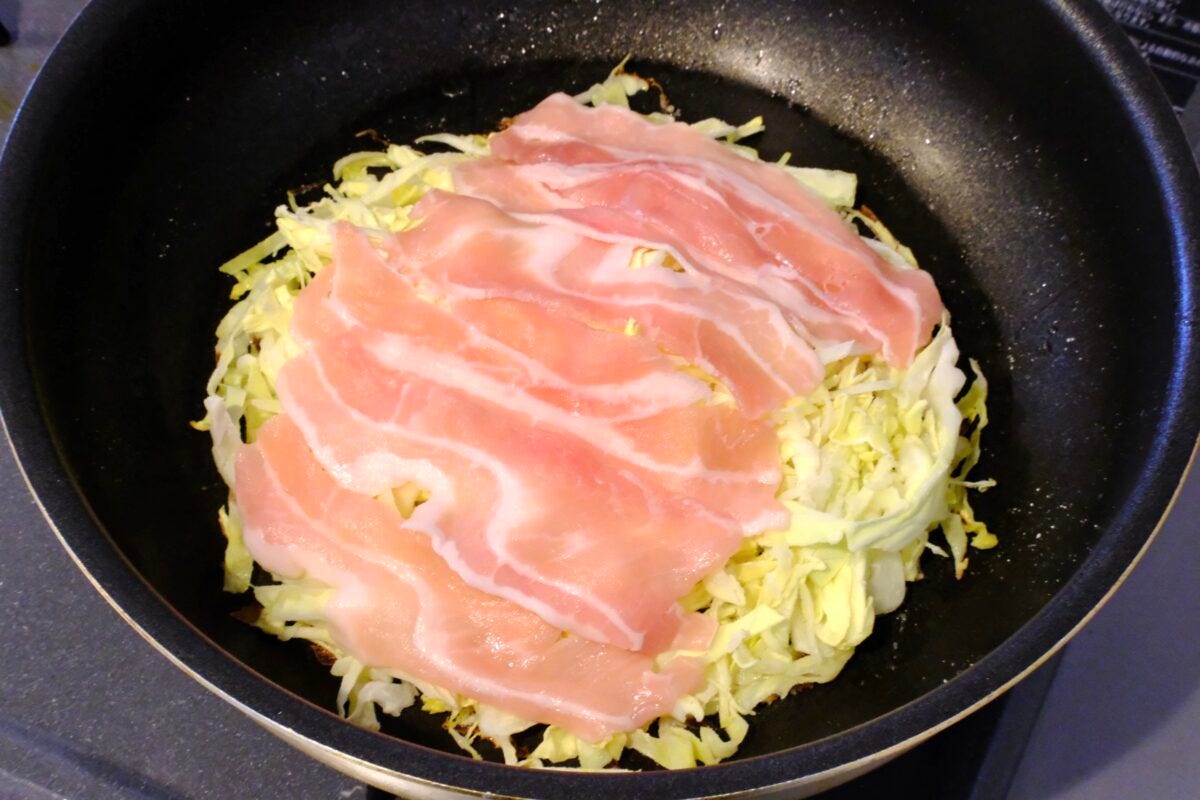 ロバート馬場・やみつきキャベツ焼き