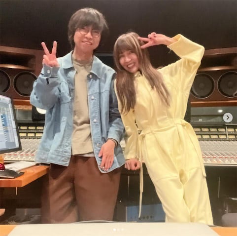 「並ばないと買えないメンチカツを」工藤静香、wacci橋口洋平のレコーディング来訪に感激