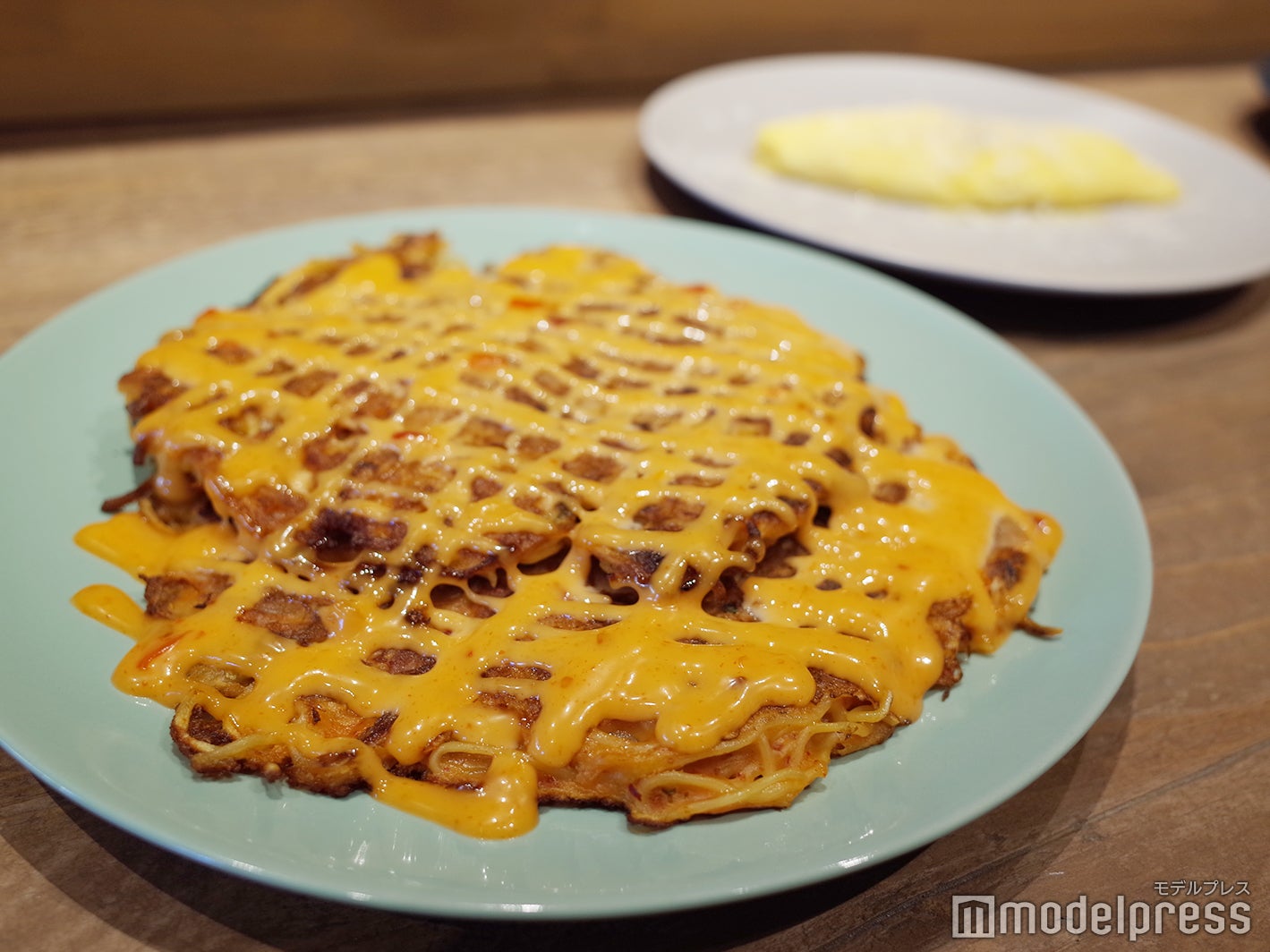ヌードルキムチパンケーキ（C）モデルプレス