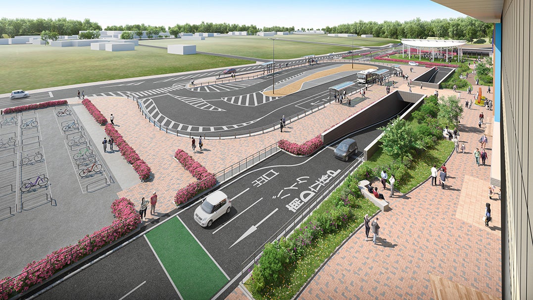 バス＆タクシーターミナル／画像提供：三井不動産