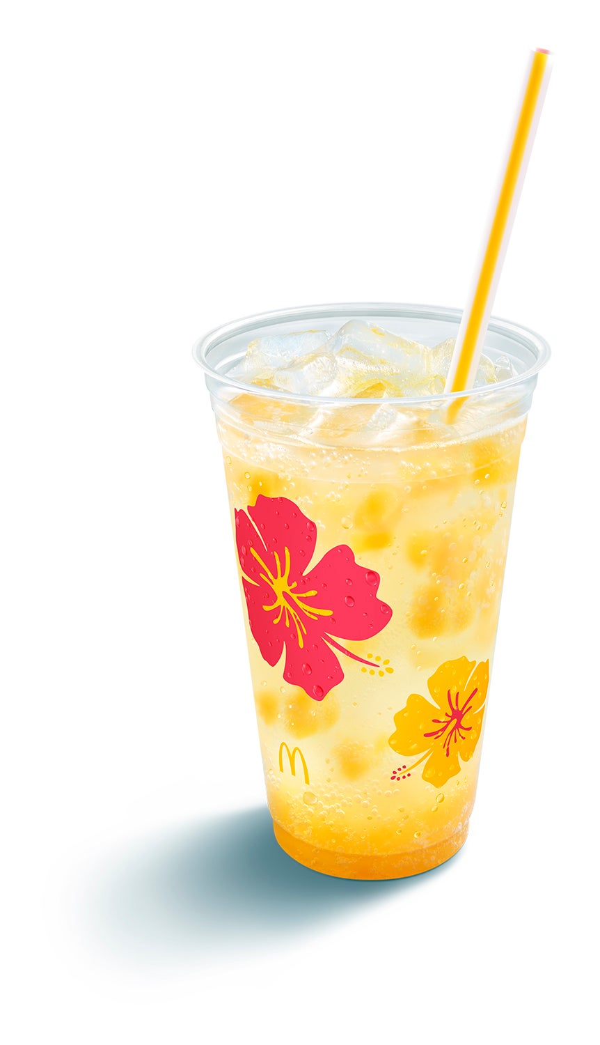 マンゴー果肉入り マックフィズ トロピカルフルーツ／画像提供：日本マクドナルド