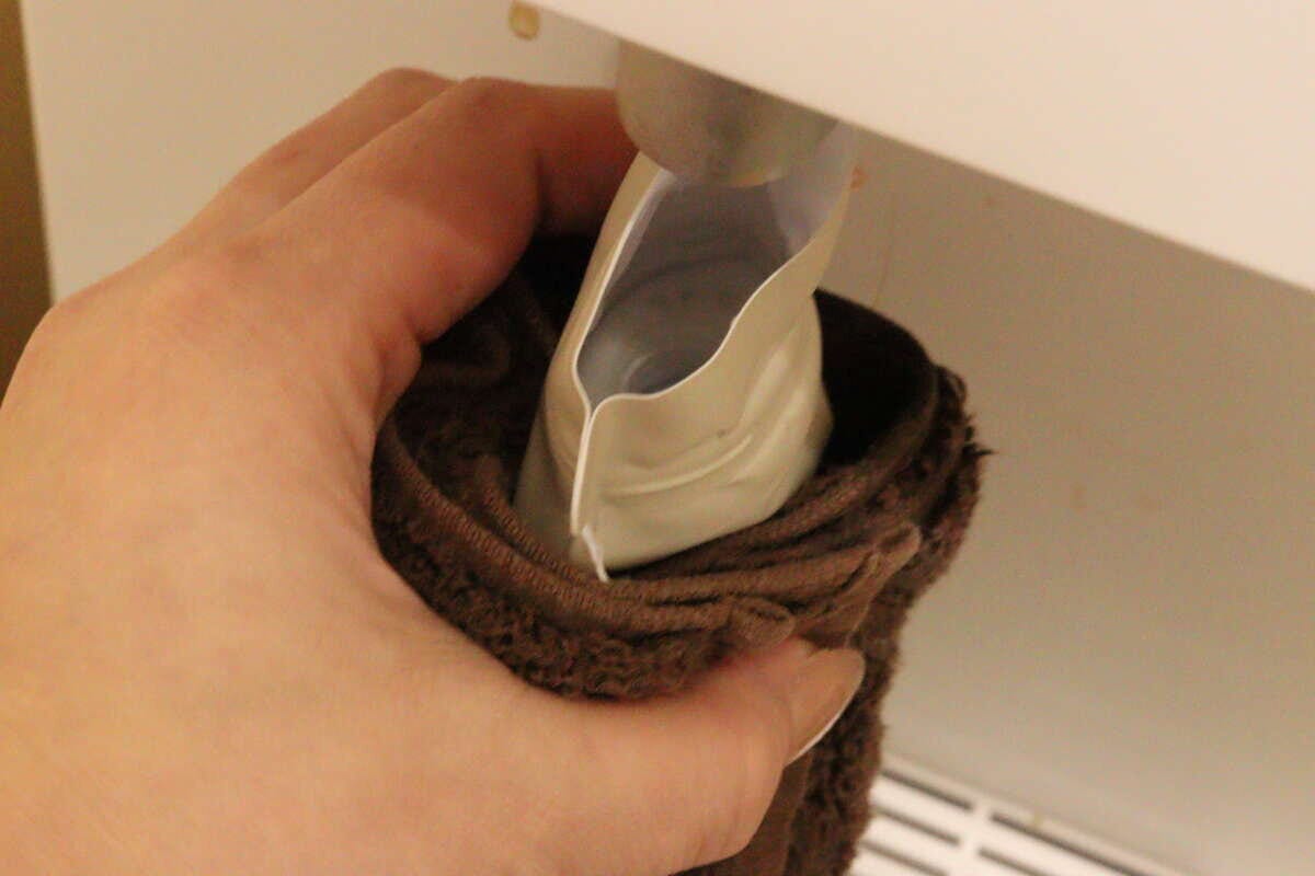 セリアのソフト湯たんぽ