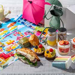 夏のカラフル SUNNY DAY!アフタヌーンティーセット/画像提供:名古屋ヒルトン