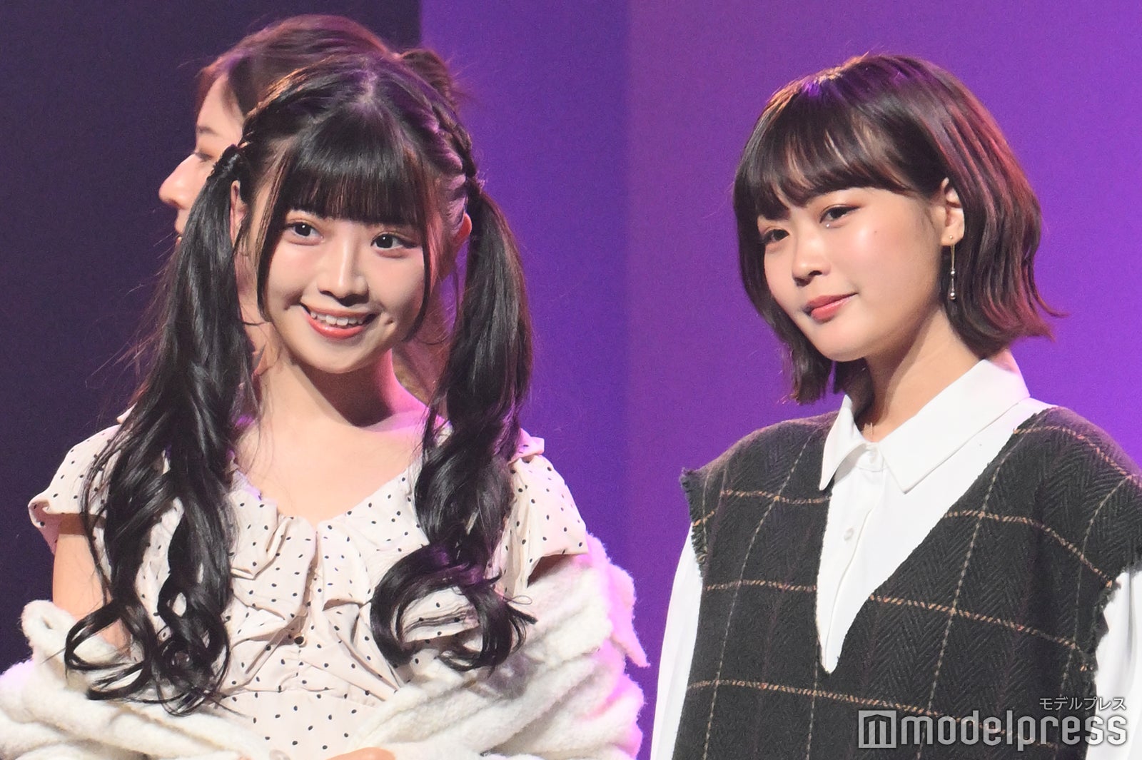 山中ありさ＆上杉真央（C）モデルプレス