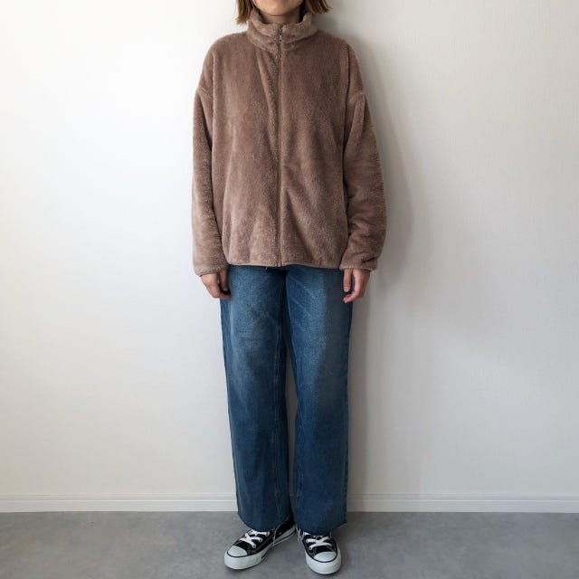 ボアフリースジャケット