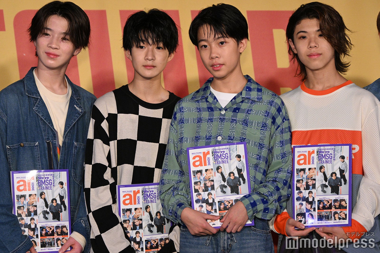 KEITO（ケイト）、RYOMA（リョウマ）、KAIRI（カイリ）、COTA（コタ）（C）モデルプレス