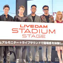 左から：吉野北人、川村壱馬、RIKU、NESMITH、SHOKICHI、Ami、Shizuka （C）モデルプレス