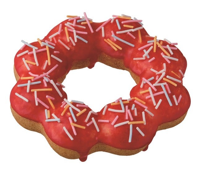 ポン・デ・リース ストロベリーフレーバー／画像提供：ダスキン