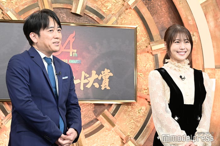 安住紳一郎アナウンサー、有村架純(C)モデルプレス