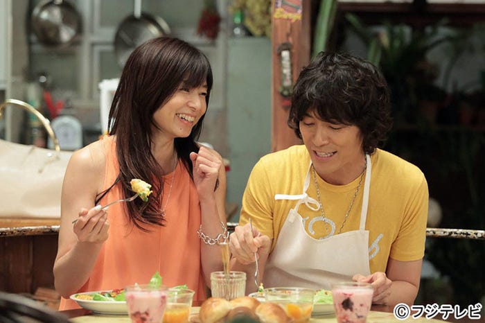 山口智子、藤木直人/『心がポキッとね』第9話より