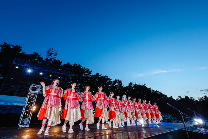 櫻坂46/「W-KEYAKI FES. 2022」より(提供写真)