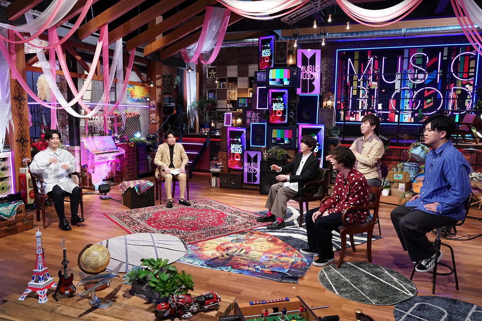 千葉雄大、田中圭、片岡健太、荒井智之、黒田隼之介、小川貴之 （C）日本テレビ