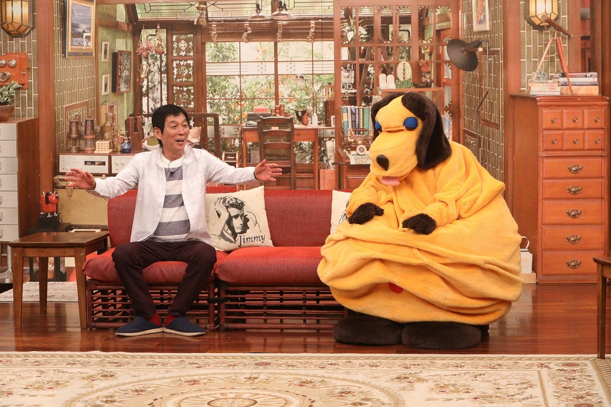 明石家さんま、まんまちゃん （画像提供：カンテレ）