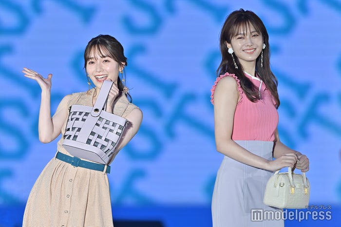 守屋麗奈、田村保乃(C)モデルプレス