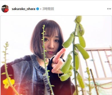 大原櫻子公式Instagramより
