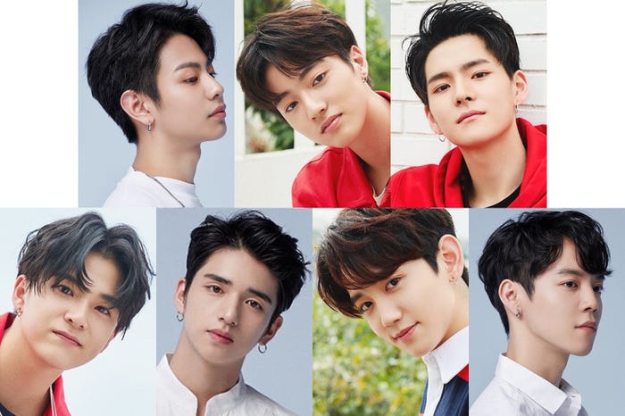 (上段左から時計回り)ケイタ、ハルト、ヨシノリ、コウタロウ、マシホ、マヒロ、アサヒ(提供写真)