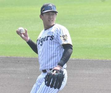 阪神 ドラ1の立石が「左手首の関節炎」発症後初の全体ノックに参加