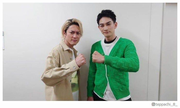 間宮祥太朗＆町田啓太、“水ドラ”主演コンビの2ショットに反響「激アツ」「2人ともカッコいい」