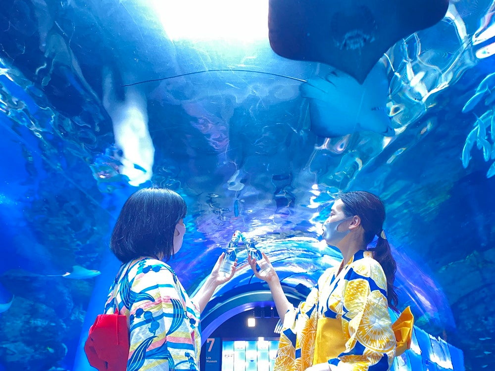 NAKED 花火アクアリウム／画像提供：横浜八景島