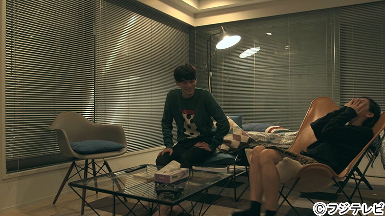 達也、中田クルミ『TERRACE HOUSE BOYS ＆ GIRLS IN THE CITY』10th WEEK（C）フジテレビ／イースト・エンタテインメント