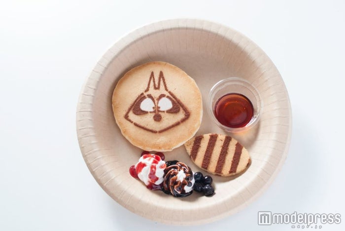 アライグマくんのパンケーキ600円(税込)(C)いがらしみきお/竹書房・フジテレビ・エイケン