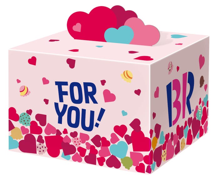 ハートボックス/画像提供:B-R サーティワン アイスクリーム