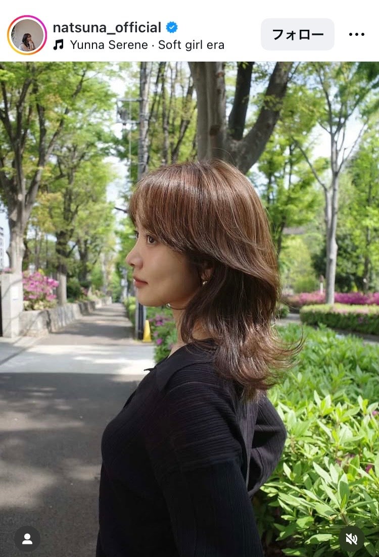 夏菜 Instagramより