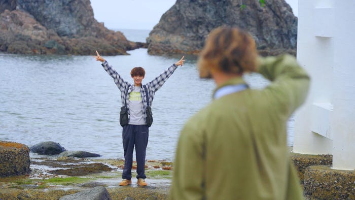 向井康二、岩本照(C)日本テレビ