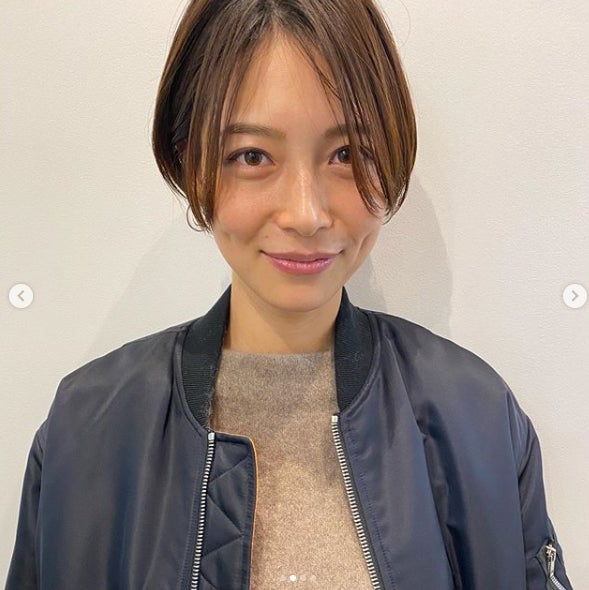 相武紗季、ばっさりカットでショートヘアにイメチェン ヘアドネーションに参加