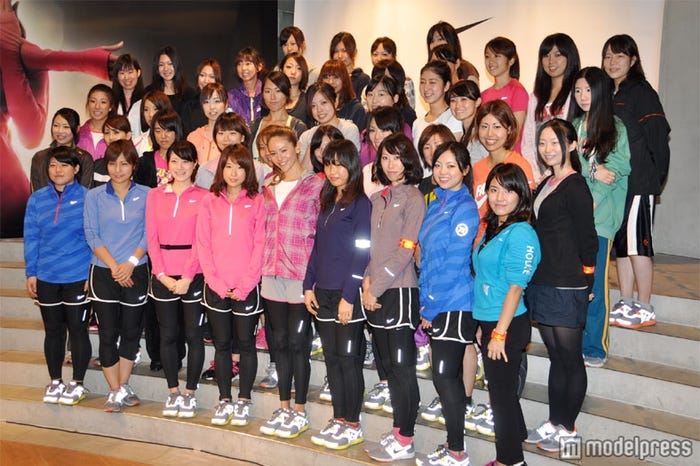 道端ジェシカと女性ランナー