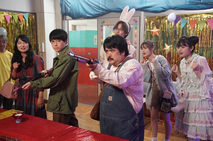 水川かたまり、鈴木もぐら(C)ましろ/COMISMA INC.(C)2025『山田くんとLv999の恋をする』製作委員会