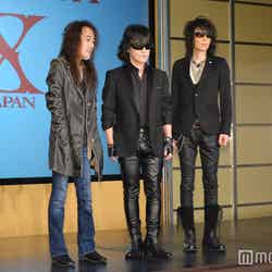 X JAPAN （左から）PATA、ToshI、HEATH（（C）モデルプレス