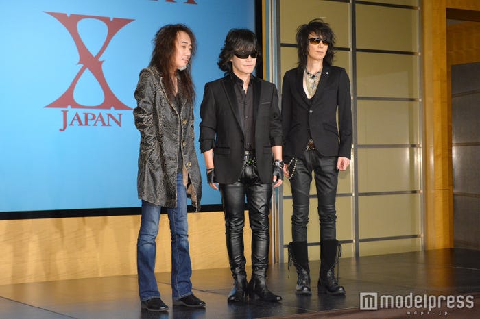 X JAPAN（左から）PATA、Toshl、HEATH（C）モデルプレス