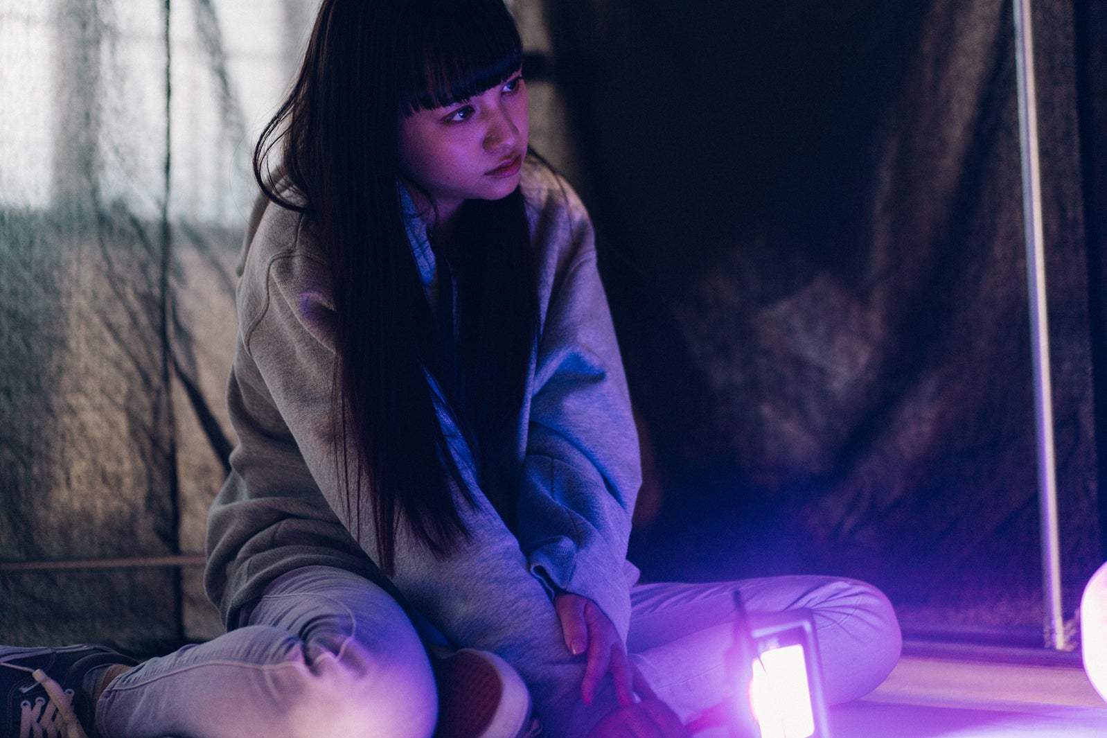 長谷川美月「恋とオオカミには騙されない」第11話より（C）AbemaTV, Inc.