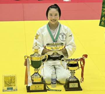 柔道界“聖子ちゃん”平成以降最軽量で無差別V スクワット165キロ力自慢＆趣味ダンス 全日本女子選手権