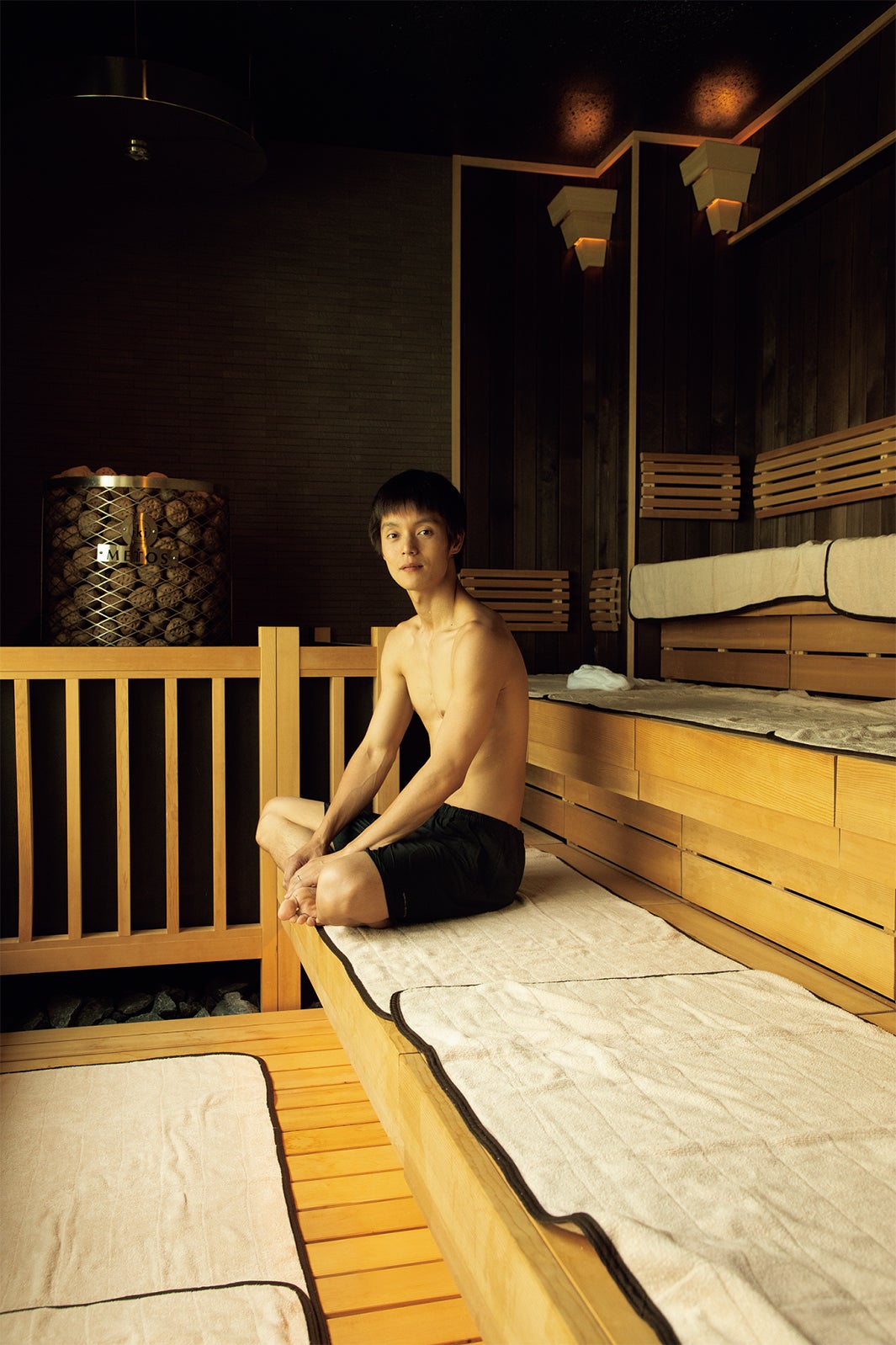 窪田正孝、全身でサウナ＆水風呂を体当たり体験