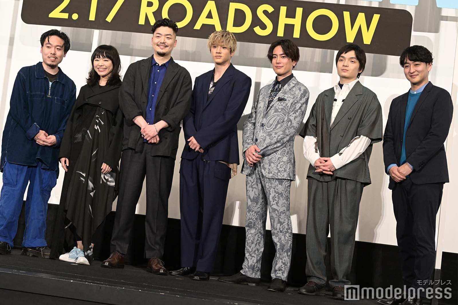 石若駿氏、上原ひろみ氏、馬場智章氏、山田裕貴、間宮祥太朗、岡山天音、立川譲監督 （C）モデルプレス